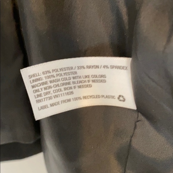 Women’s Black 1 Button Blazer - Picture 5 of 7